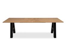 Esstisch >Geneva< in Artisan Eiche - 157x75x90cm (BxHxT)