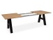 Esstisch >Geneva< in Artisan Eiche - 157x75x90cm (BxHxT)