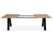 Esstisch >Geneva< in Artisan Eiche - 157x75x90cm (BxHxT)