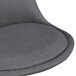 Barhocker (2er Set) in Schwarz - 53x49x113 (LxBxH)