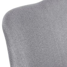 Barhocker (2er Set) in Grau - 45x45x113 (LxBxH)