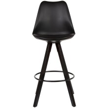 Barhocker (2er Set) in Schwarz - 49x53x113cm (LxBxH)