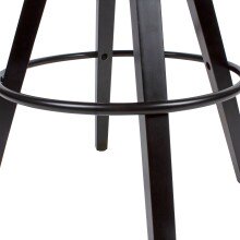 Barhocker (2er Set) in Schwarz - 49x53x113cm (LxBxH)