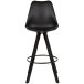 Barhocker (2er Set) in Schwarz - 49x53x113cm (LxBxH)