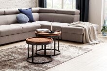 Satztisch (2er Set) in Braun - 45 (H)