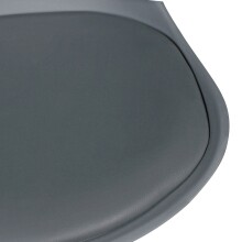 4-Fußstuhl (2er Set) in Grau - 49x52x87cm (LxBxH)