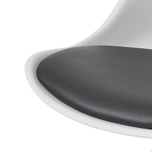 4-Fußstuhl (2er Set) in Weiß - 52x49x87cm (LxBxH)