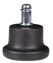 Möbelkufe (5er Set) in Schwarz aus 100 % Polyurethan - 5x5x5cm (LxBxH)