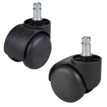 Möbelrolle (5er Set) in Schwarz aus 100% Polyurethan - 5x5x5cm (LxBxH)