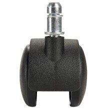 Möbelrolle (5er Set) in Schwarz aus 100% Polyurethan - 5x5x5cm (LxBxH)