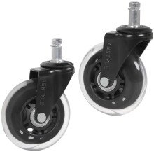 Möbelrolle (5er Set) in Schwarz - 7x3x7cm (LxBxH)