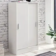 Aktenschrank in Weiß - 60x29x108cm (LxBxH)