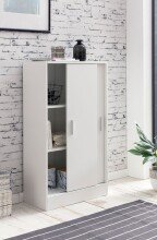Aktenschrank in Weiß - 60x29x108cm (LxBxH)