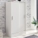 Aktenschrank in Weiß - 60x29x108cm (LxBxH)