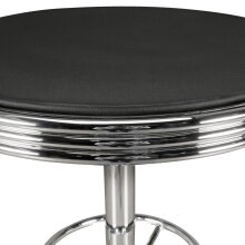 Bartisch in Schwarz - 68 (H)