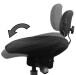 Arbeitshocker in Schwarz - 60x60x114 (LxBxH)