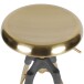 Barhocker in Gold - 53x53x80 (LxBxH)