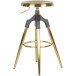 Barhocker in Gold - 53x53x80 (LxBxH)