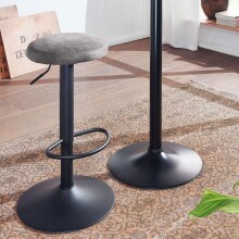 Barhocker in Grau - 40x40x79 (LxBxH)