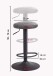 Barhocker in Grau - 40x40x79 (LxBxH)