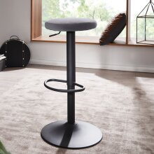 Barhocker in Grau - 40x40x79 (LxBxH)