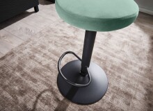 Barhocker in Grün - 40x40x79 (LxBxH)