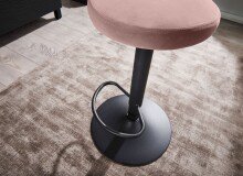 Barhocker in Rosa - 40x40x79 (LxBxH)