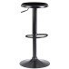 Barhocker in Schwarz aus Kompletter Hocker: lackiertes Eisen - 40x40x79 (LxBxH)