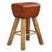 Barhocker in Braun - 43x43x75 (LxBxH)