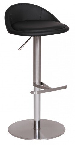 Barhocker in Schwarz - 43x43x90cm (LxBxH)