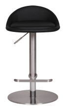 Barhocker in Schwarz - 43x43x90cm (LxBxH)