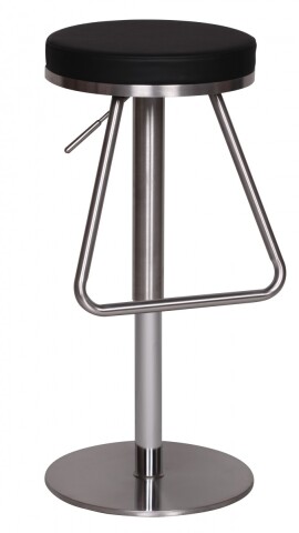 Barhocker in Schwarz - 39x39x79cm (LxBxH)