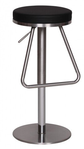 Barhocker in Schwarz - 39x39x79cm (LxBxH)