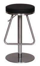 Barhocker in Schwarz - 39x39x79cm (LxBxH)