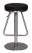 Barhocker in Schwarz - 39x39x79cm (LxBxH)