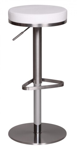 Barhocker in Weiß - 38x38x82cm (LxBxH)
