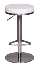 Barhocker in Weiß - 38x38x82cm (LxBxH)