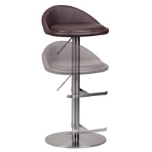 Barhocker in Braun - 43x43x90cm (LxBxH)