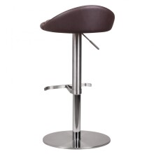 Barhocker in Braun - 43x43x90cm (LxBxH)