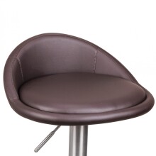 Barhocker in Braun - 43x43x90cm (LxBxH)
