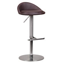 Barhocker in Braun - 43x43x90cm (LxBxH)
