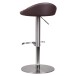 Barhocker in Braun - 43x43x90cm (LxBxH)