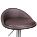 Barhocker in Braun - 43x43x90cm (LxBxH)