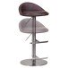 Barhocker in Braun - 43x43x90cm (LxBxH)