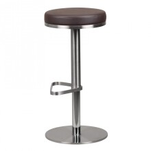Barhocker in Braun - 38x38x82cm (LxBxH)