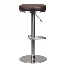 Barhocker in Braun - 38x38x82cm (LxBxH)