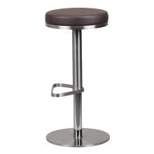Barhocker in Braun - 38x38x82cm (LxBxH)
