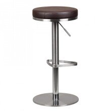Barhocker in Braun - 38x38x82cm (LxBxH)