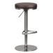 Barhocker in Braun - 38x38x82cm (LxBxH)