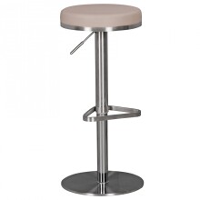 Barhocker in Beige - 38x38x82cm (LxBxH)